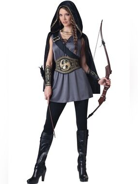 Incharacter WOMEN'S HUNTRESS COSTUME size small